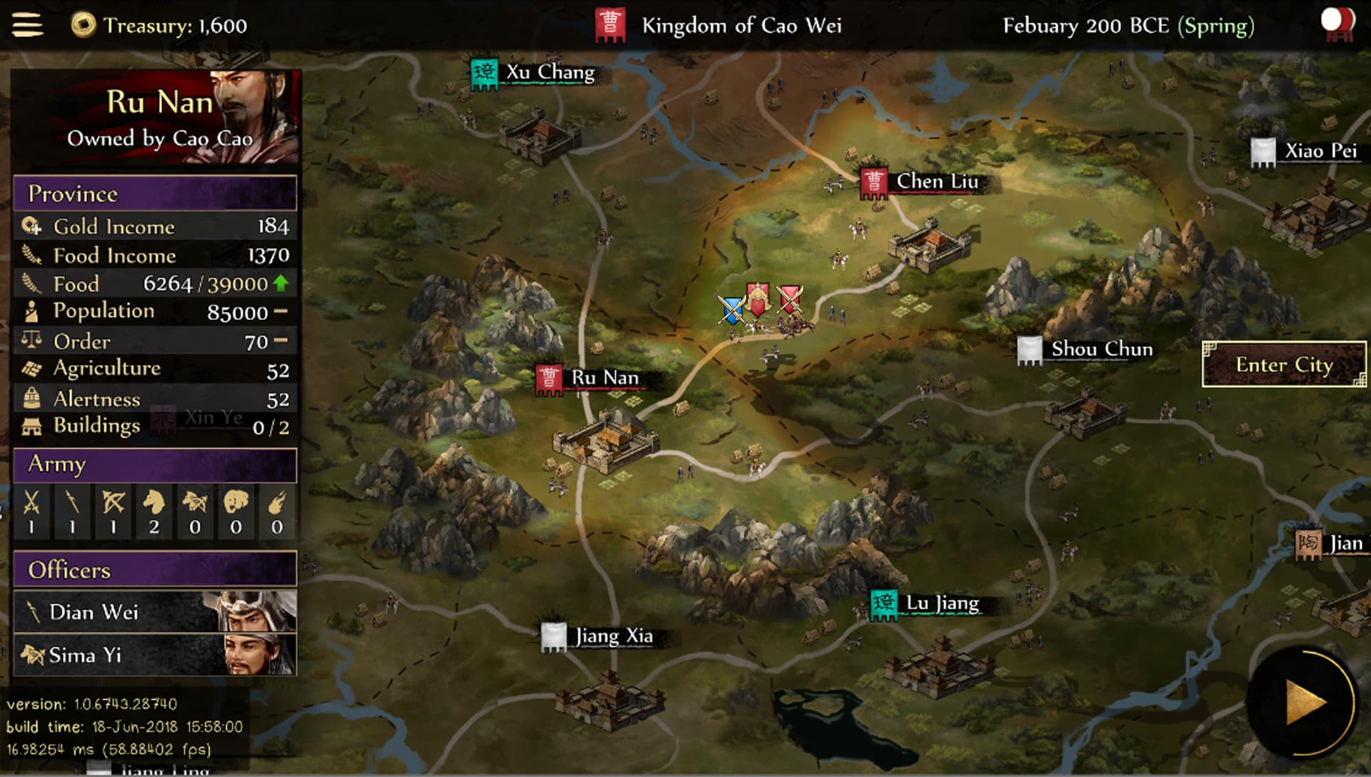 Autumn Dynasty: Three Kingdoms screenshot 2
